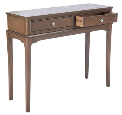 Safavieh - Opal 2Drw Console Table - Brown - CNS5726C veiw 4