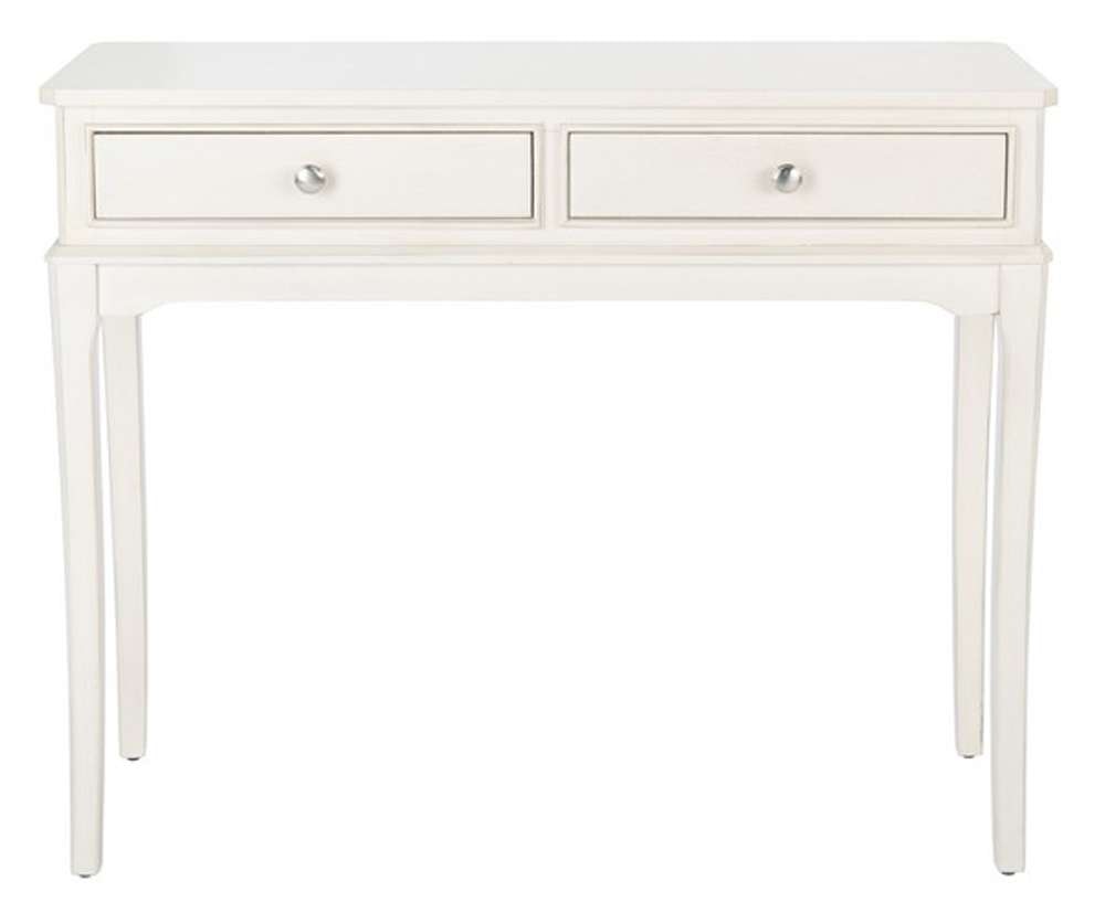 Safavieh - Opal 2Drw Console Table - Distressed - White - CNS5726A veiw 1