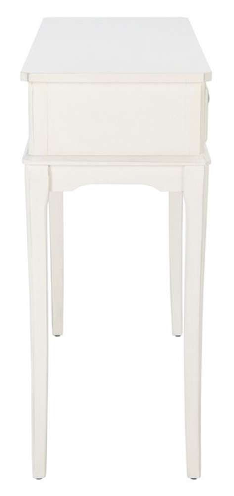 Safavieh - Opal 2Drw Console Table - Distressed - White - CNS5726A veiw 3