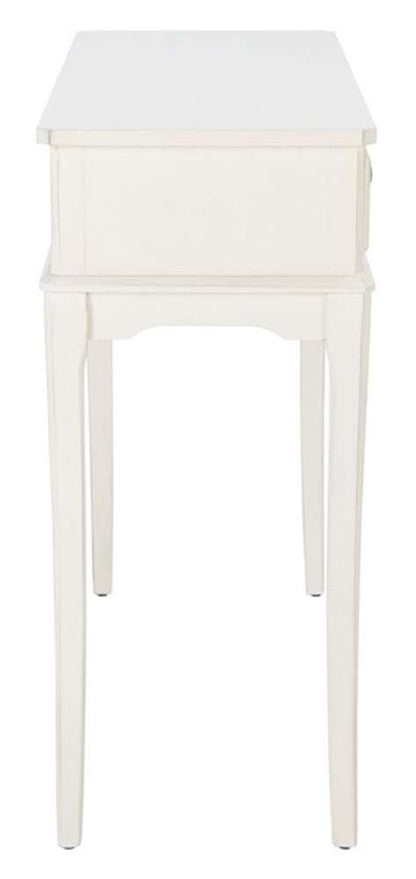 Safavieh - Opal 2Drw Console Table - Distressed - White - CNS5726A veiw 3
