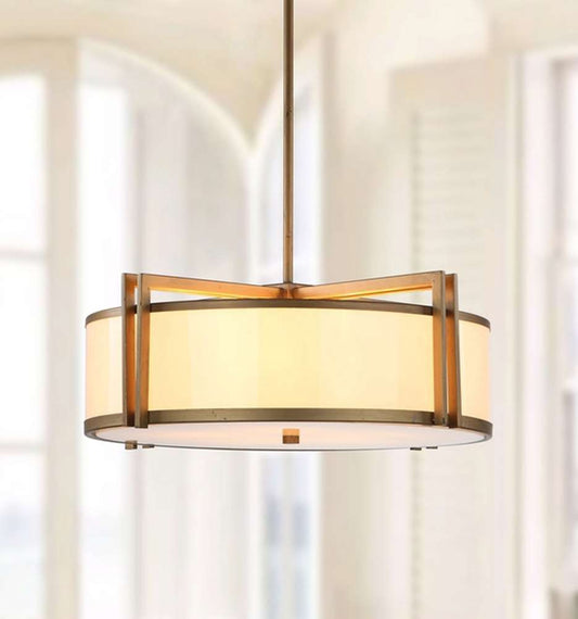 Safavieh - Orb Drum Pendant - Gold - LIT4185A veiw 1