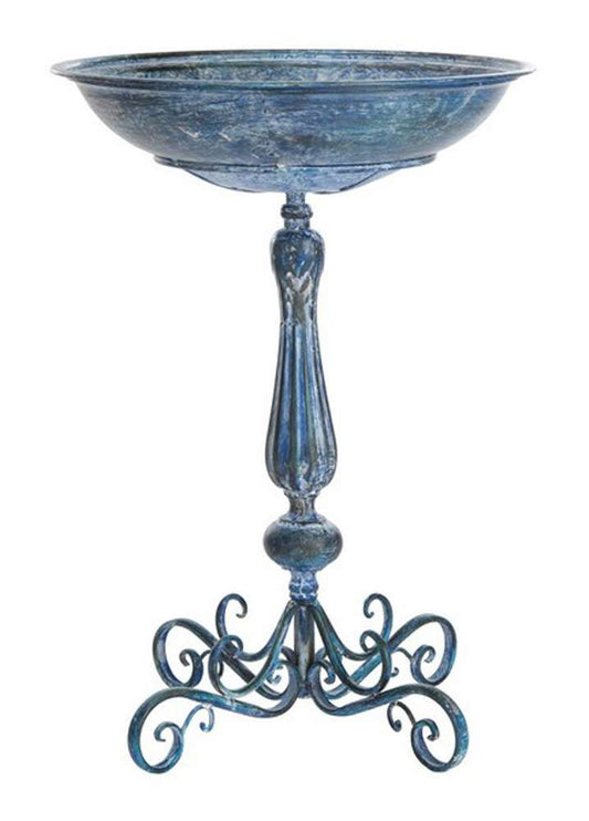 Safavieh - Orian Bird Bath - Mossy Blue  - PAT5023B veiw 1