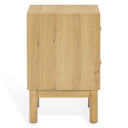 Safavieh - Orion 2 Drawer Wood Nightstand / Greige Oak - SFV2246A view 4