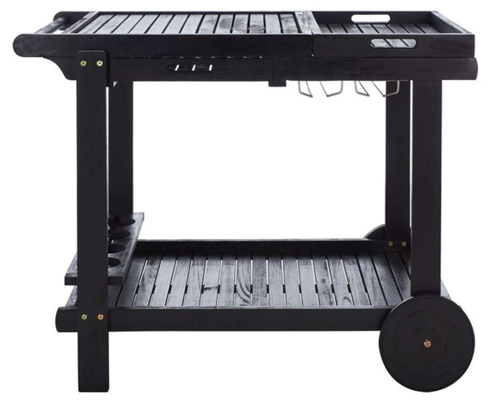 Safavieh - Orland Tea Trolly - Black - PAT7010D veiw 1