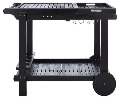 Safavieh - Orland Tea Trolly - Black - PAT7010D veiw 1