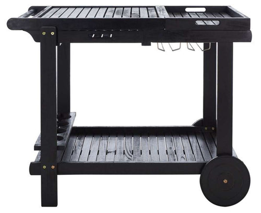 Safavieh - Orland Tea Trolly - Black - PAT7010D veiw 1
