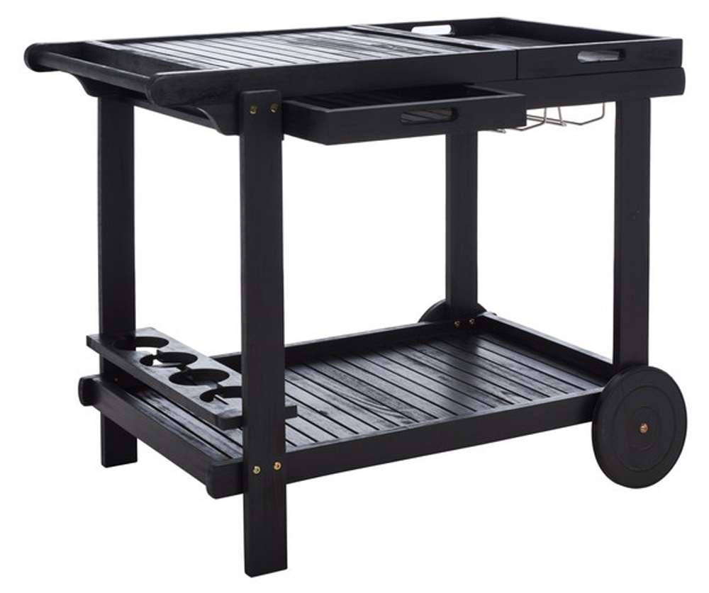 Safavieh - Orland Tea Trolly - Black - PAT7010D veiw 4