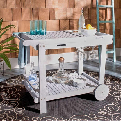 Safavieh - Orland Tea Trolly - Grey - PAT7010B veiw 2