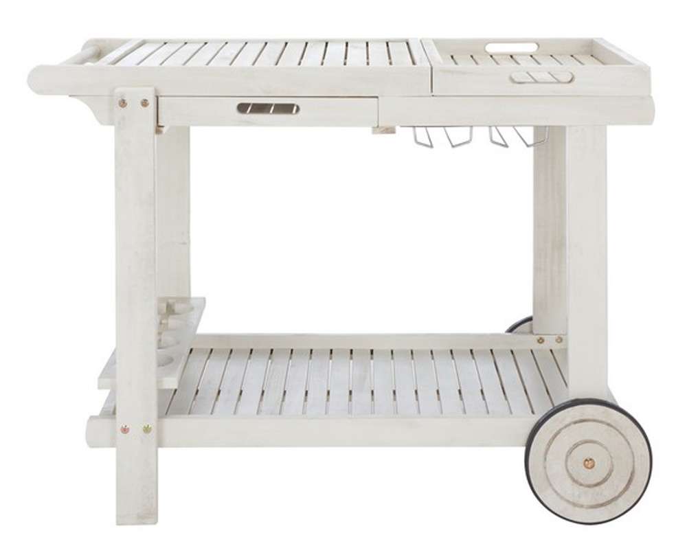 Safavieh - Orland Tea Trolly - White - PAT7010C veiw 1