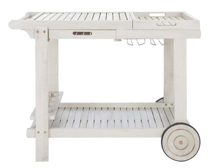 Safavieh - Orland Tea Trolly - White - PAT7010C veiw 1