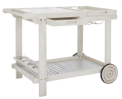Safavieh - Orland Tea Trolly - White - PAT7010C veiw 4