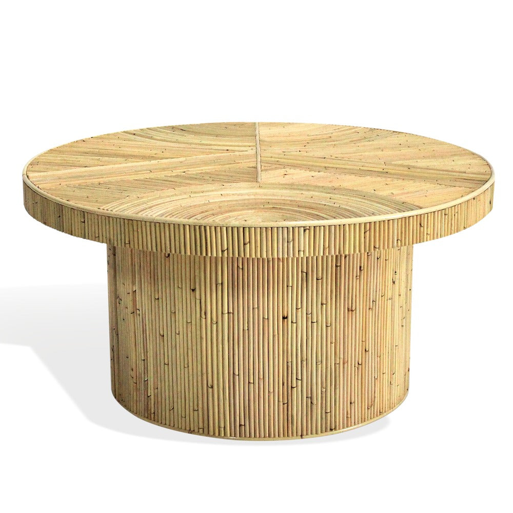 Safavieh - Oswald Rattan Round Coffee Table / Natural - CWK4008A view 1