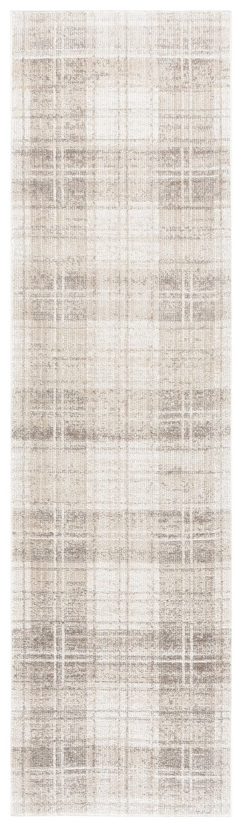 Safavieh - Oxford Plaid 500B Beige / Ivory - 2.2" X 7" - OXP500B-27 view 1