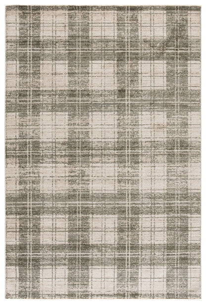 Safavieh - Oxford Plaid 500Y Green / Ivory - 6.7" X 9" - OXP500Y-6 view 1