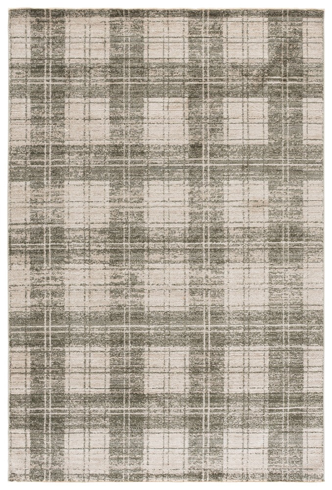 Safavieh - Oxford Plaid 500Y Green / Ivory - 6" X 8" - OXP500Y-68 view 1