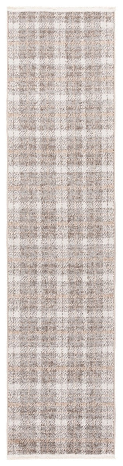 Safavieh - Oxford Plaids 304F Light Grey/ Grey - 2" X 6" - OXP304F-26 view 1