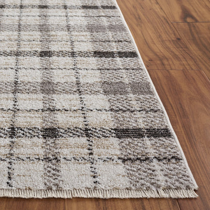 Safavieh - Oxford Plaids 304G Grey / Beige - 2" X 6" - OXP304G-26 view 2