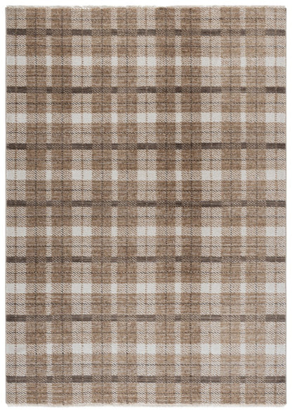 Safavieh - Oxford Plaids 304T Beige / Brown - 9" X 12" - OXP304T-9 view 1