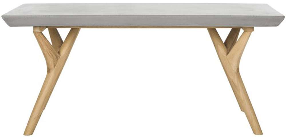 Safavieh - Pacey In/Outdoor Coffee Table - Dark Grey - VNN1018A veiw 1