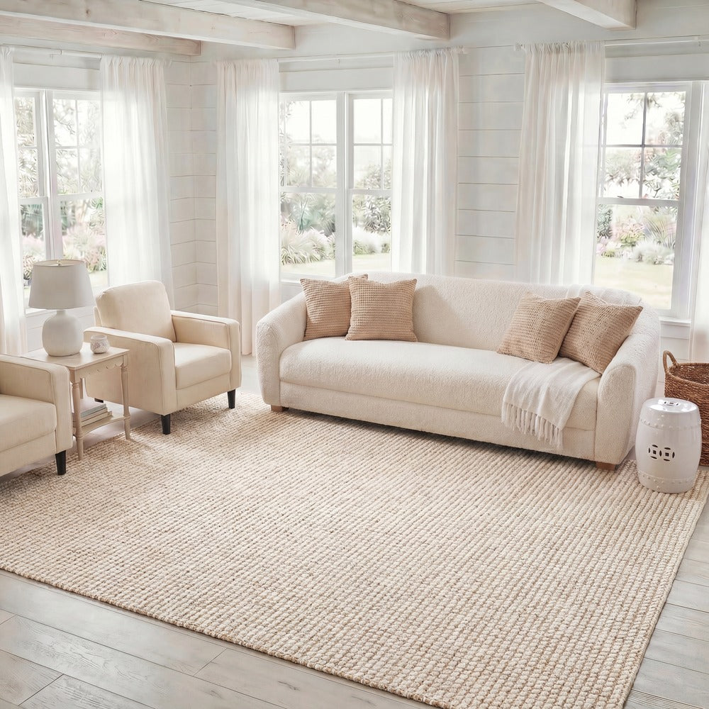 Safavieh - Palm Beach 631A Ivory Natural - 9" X 12" - PAB631A-9 view 3