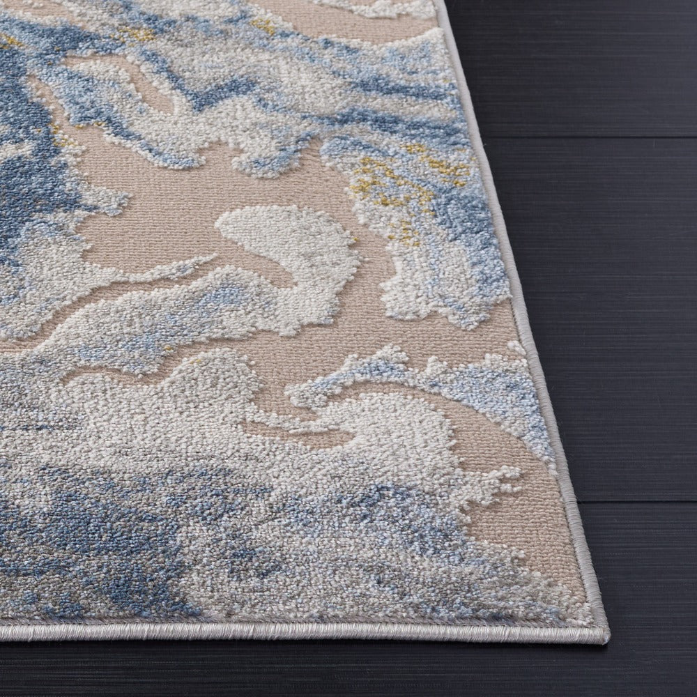 Safavieh - Palma 374F Grey_Teal - 8" X 10" - PAM374F-8 view 3