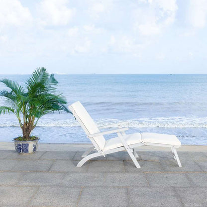 Safavieh - Palmdale Lounge Chair - Grey - Beige - PAT7015D veiw 2
