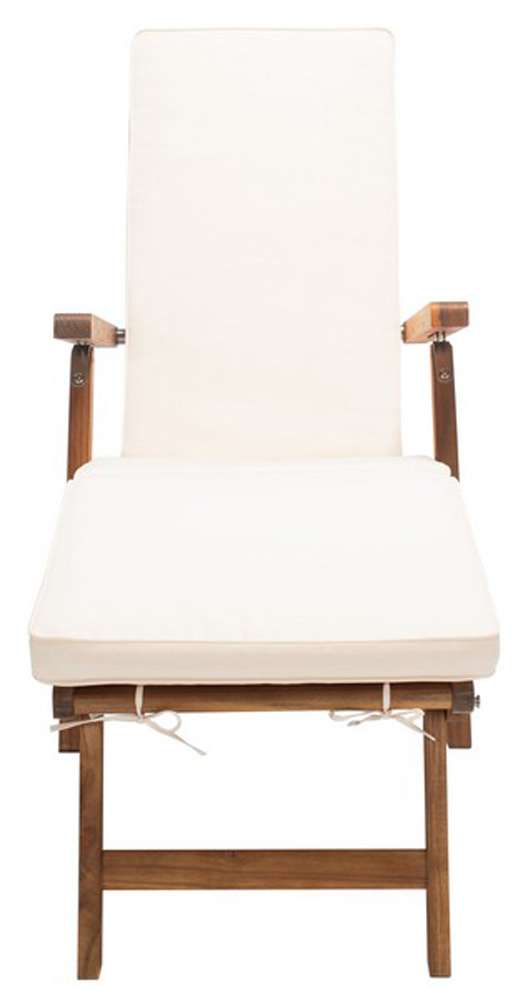 Safavieh - Palmdale Lounge Chair - Natural - Beige - PAT7015C veiw 1