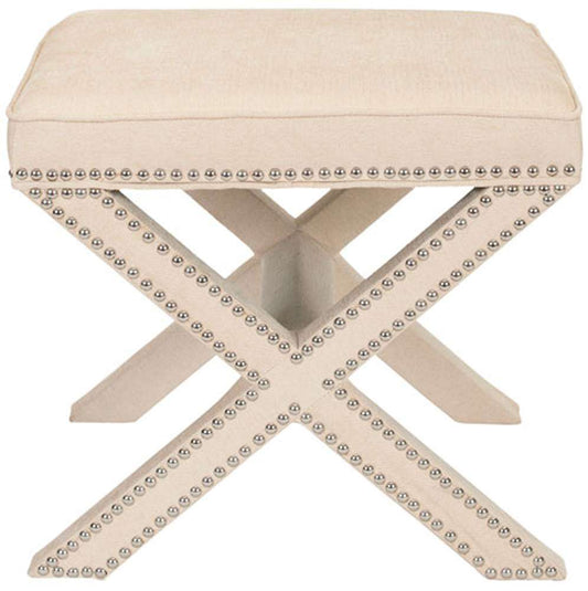 Safavieh - Palmer Ottoman - Taupe - MCR4589A veiw 1