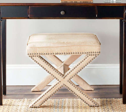 Safavieh - Palmer Ottoman - Taupe - MCR4589A veiw 2