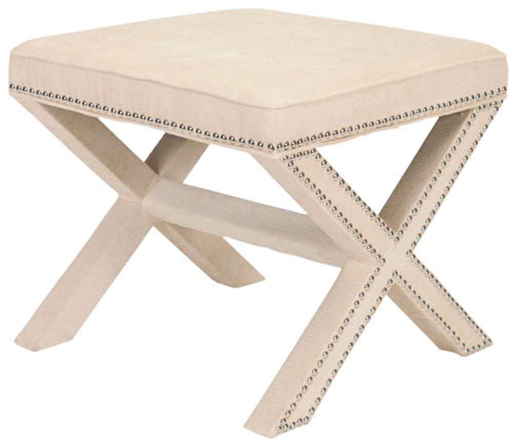 Safavieh - Palmer Ottoman - Taupe - MCR4589A veiw 3