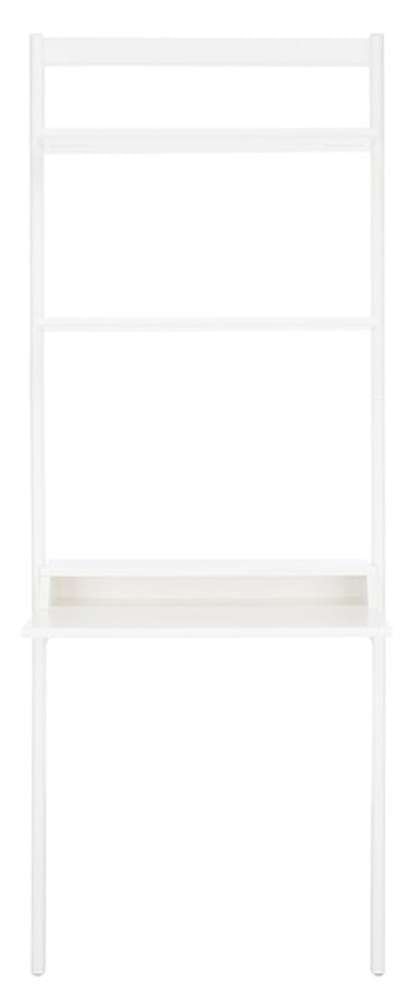 Safavieh - Pamella 2 Shelf Leaning Desk - White - DSK9400B veiw 1