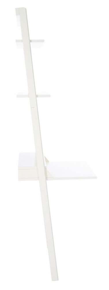 Safavieh - Pamella 2 Shelf Leaning Desk - White - DSK9400B veiw 3