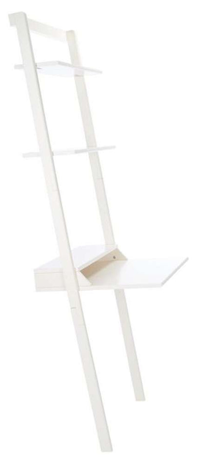 Safavieh - Pamella 2 Shelf Leaning Desk - White - DSK9400B veiw 4