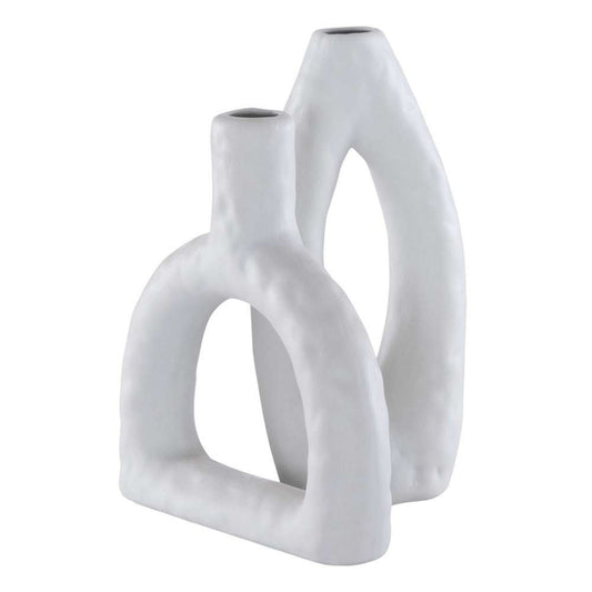 Safavieh - Paolette Ceramic Vase - Stone Grey   (Set of 2) - RDC4011A-SET2 veiw 1