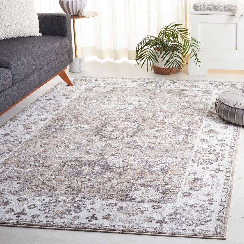 Safavieh - Parker 104E Taupe / Ivory Grey - 9" X 12" - PRK104E-9 view 2