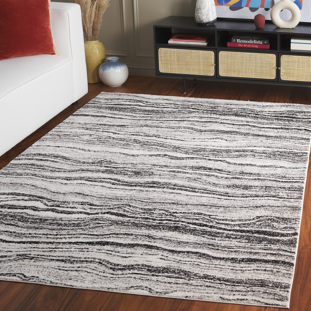 Safavieh - Parker 156Z Ivory / Beige Black - 6" X 9" - PRK156Z-6 view 2