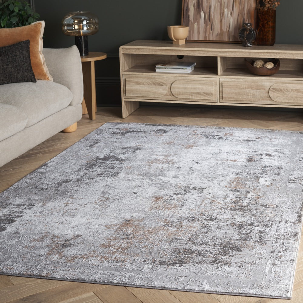Safavieh - Parker 182F Grey / Ivory - 8.6" X 11.6" - PRK182F-9 view 2