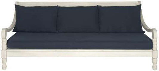 Safavieh - Pasadena Day Bed - Antique White - Navy - PAT6724D veiw 1