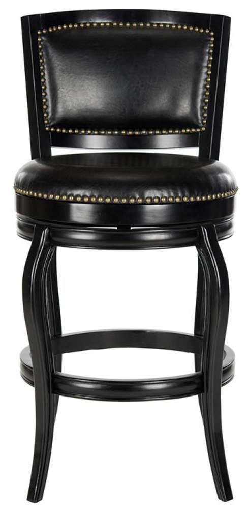 Safavieh - Pasquale Barstool - Black - FOX7011C veiw 1