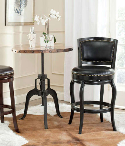 Safavieh - Pasquale Barstool - Black - FOX7011C veiw 2