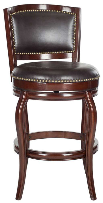 Safavieh - Pasquale Barstool - Brown - FOX7011A veiw 3