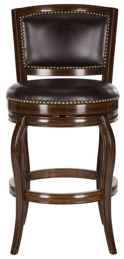 Safavieh - Pasquale Barstool - Brown - FOX7011B veiw 1