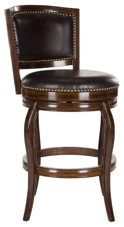 Safavieh - Pasquale Barstool - Brown - FOX7011B veiw 3