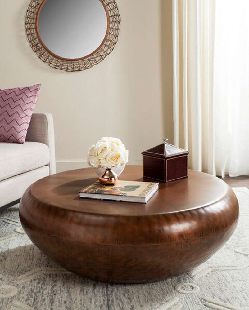 Safavieh - Patience Coffee Table - Copper - FOX3240A veiw 2