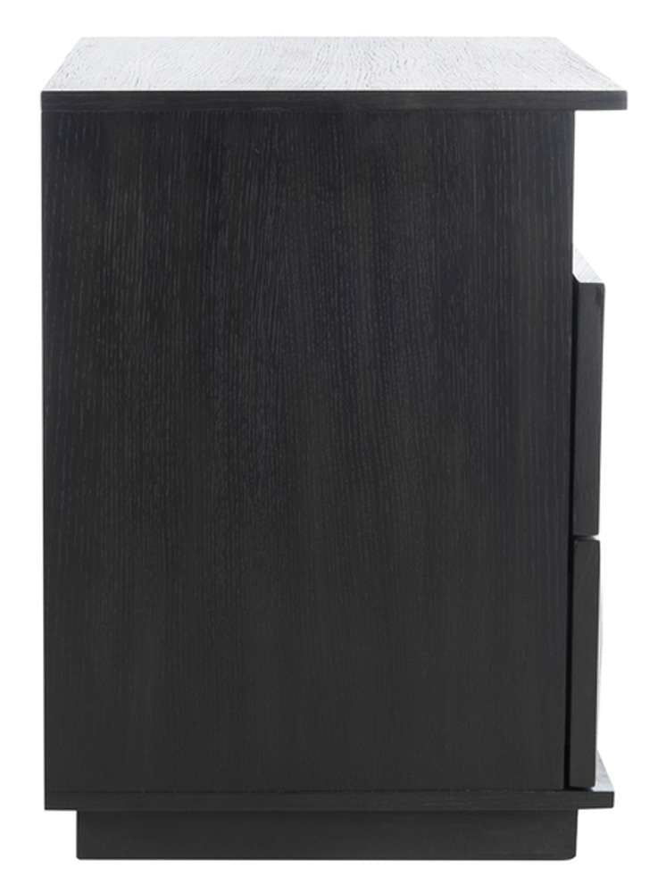 Safavieh - Couture - Patty 2 Drawer Nightstand - Black - SFV7207A veiw 4