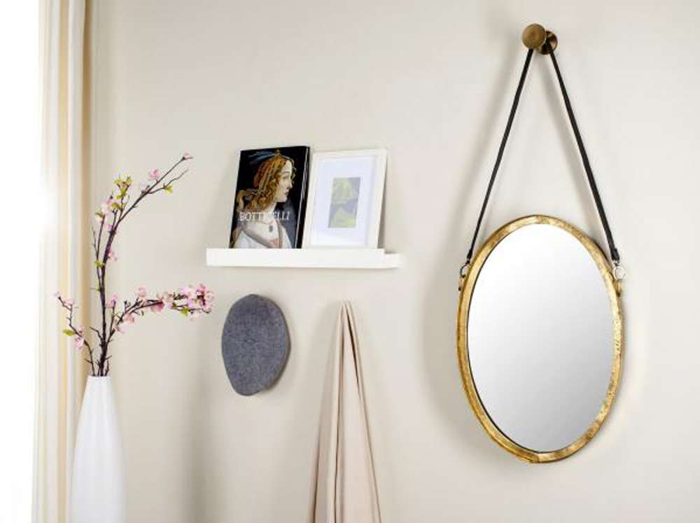 Safavieh - Pembroke Strap Mirror - Antique Gold - MIR4066A veiw 2
