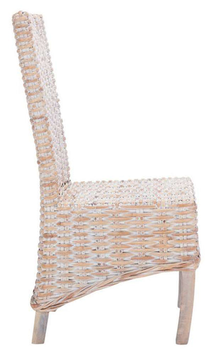 Safavieh - Pembrooke Side Chair - White Washed  (Set of 2) - FOX6520C-SET2 veiw 4
