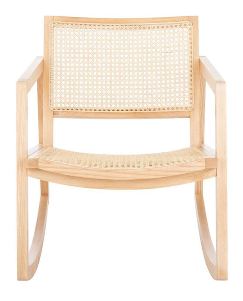 Safavieh - Couture - Perth Rattan Rocking Chair - Natural - SFV4103B veiw 1