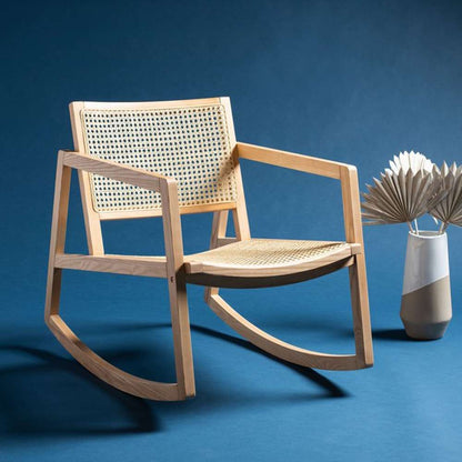 Safavieh - Couture - Perth Rattan Rocking Chair - Natural - SFV4103B veiw 2