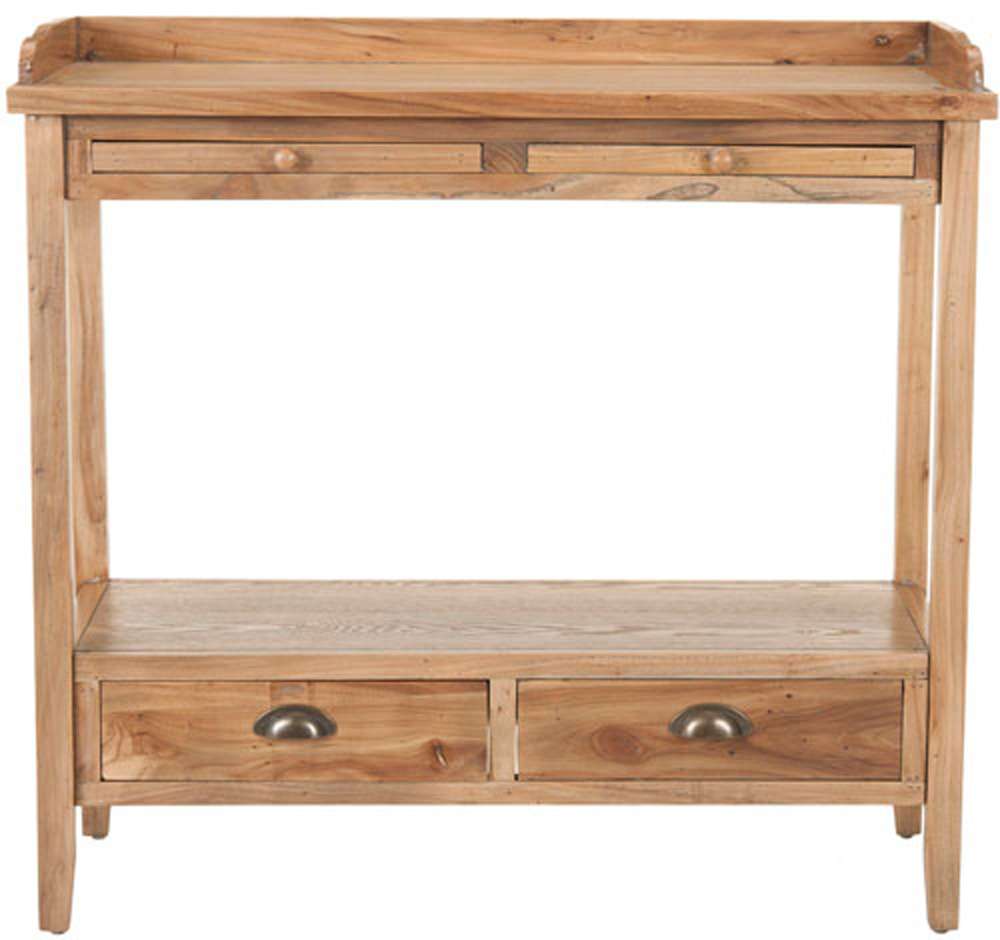 Safavieh - Peter Console - Oak - AMH6571A veiw 1
